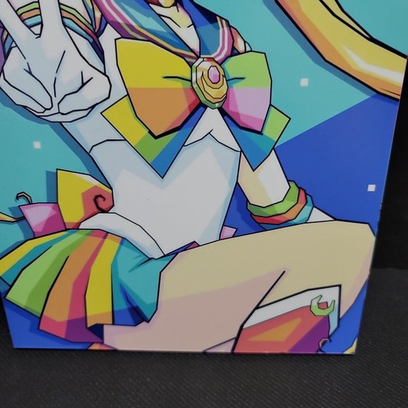 Sailor Moon Peace Anime Wall Photo Art Board Print 11.75in x 7.25in - Picture 3 of 7